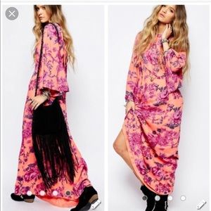 NWOT Free People melrose maxi dress